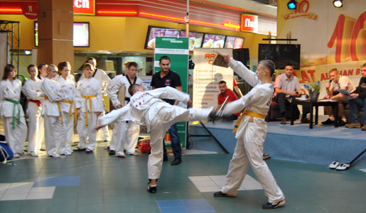 Pokaz Taekwondo