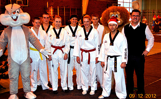 Pokaz Taekwondo w SP 67